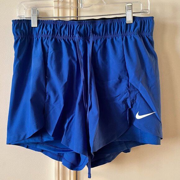 Nike Blue Women's Core 2-in-1 Short White Size Medium - NWT - Picture 1 of 8
